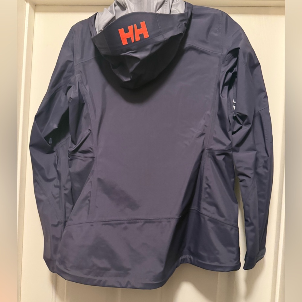 Helly Hansen Shell Jacket Blue Pink Small Women - image 3
